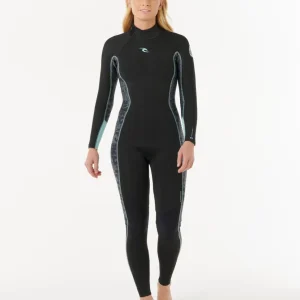 Traje de Mergulho Feminino Dawn Patrol 4/3 com Fechamento Traseiro