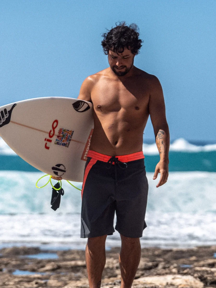 Boardshorts 19” Cinza Hang Loose Block - Image 7