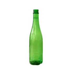 Garrafa Plástico verde 75cl