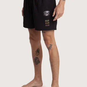 Shorts Volley Hang Loose Astor Preto