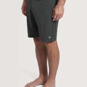 Bermuda Híbrida Preta Hang Loose Wash