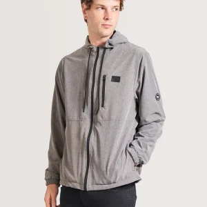 Jaqueta Hang Loose Zip Cinza