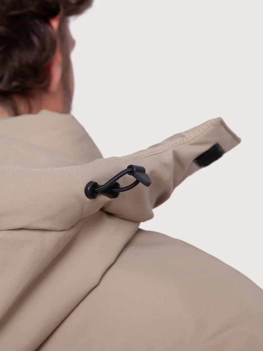 Jaqueta Pesada Importada Khaki Hang Loose Light - Image 7