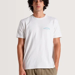 Camiseta Off White Manga Curta Hang Loose Mountain