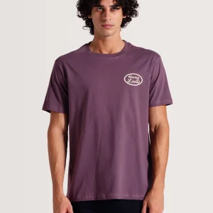 Camiseta Violeta Manga Curta Hang Loose Cali