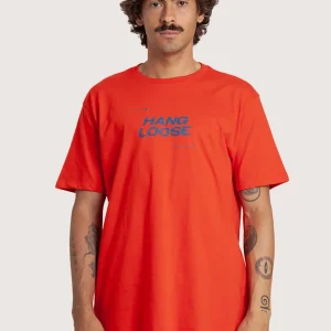 Camiseta Vermelha Hang Loose VHS