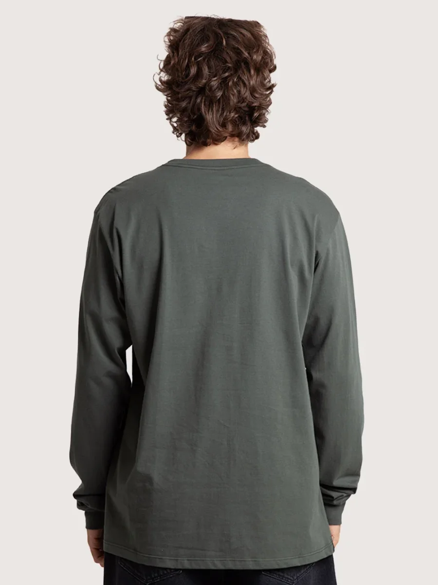 Camiseta Manga Longa Verde Hang Loose Share It - Image 3
