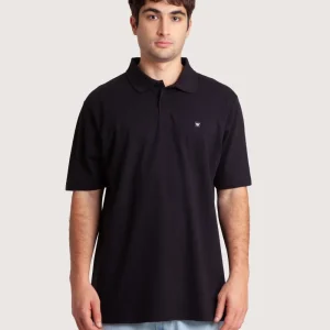 Camisa Polo Hang Loose Basic Preta