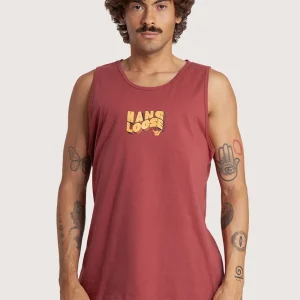 Regata Masculina Figo Bordô Hang Loose Fun