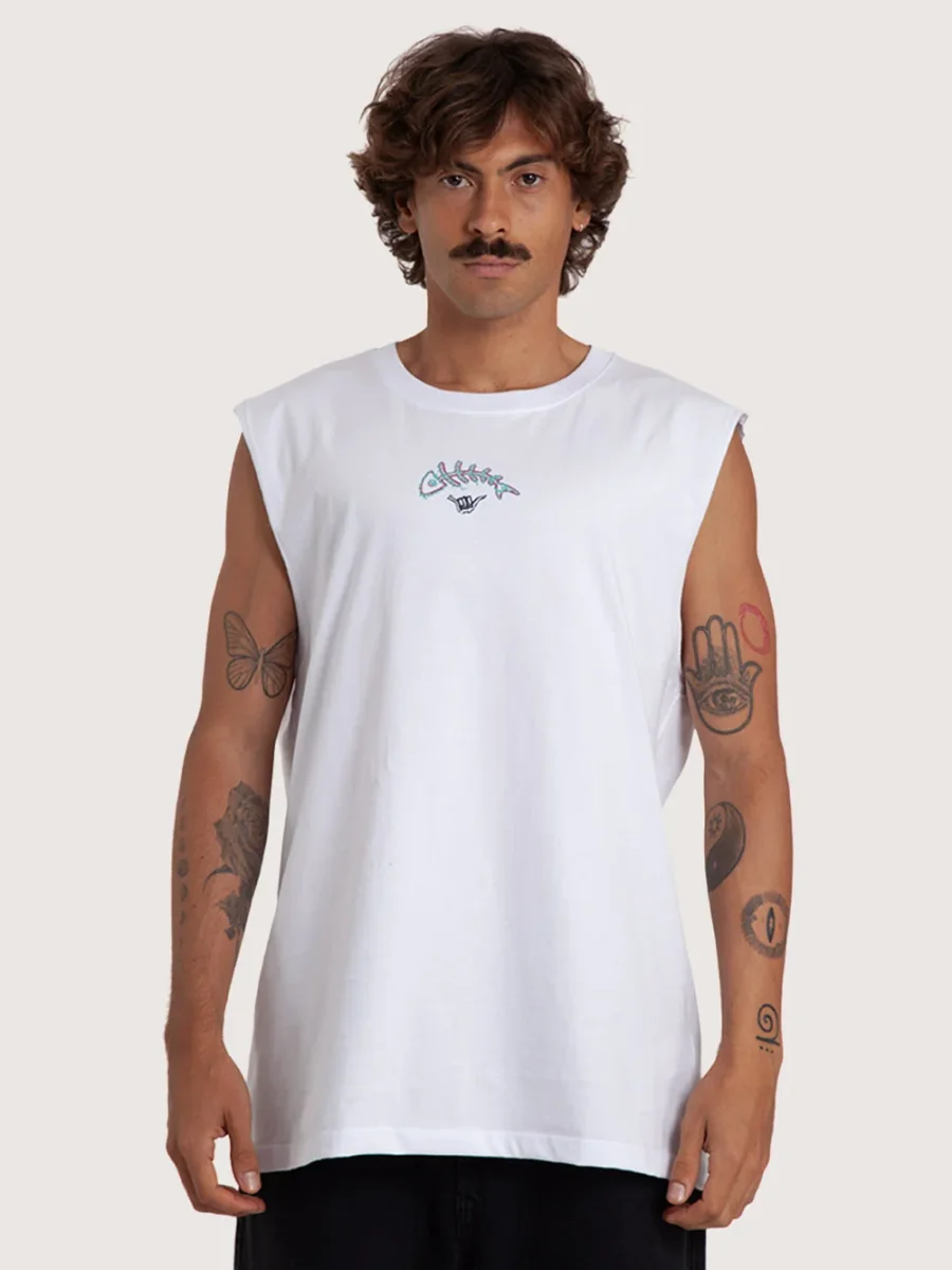 Regata Branco Especial Hang Loose Fish - Image 2