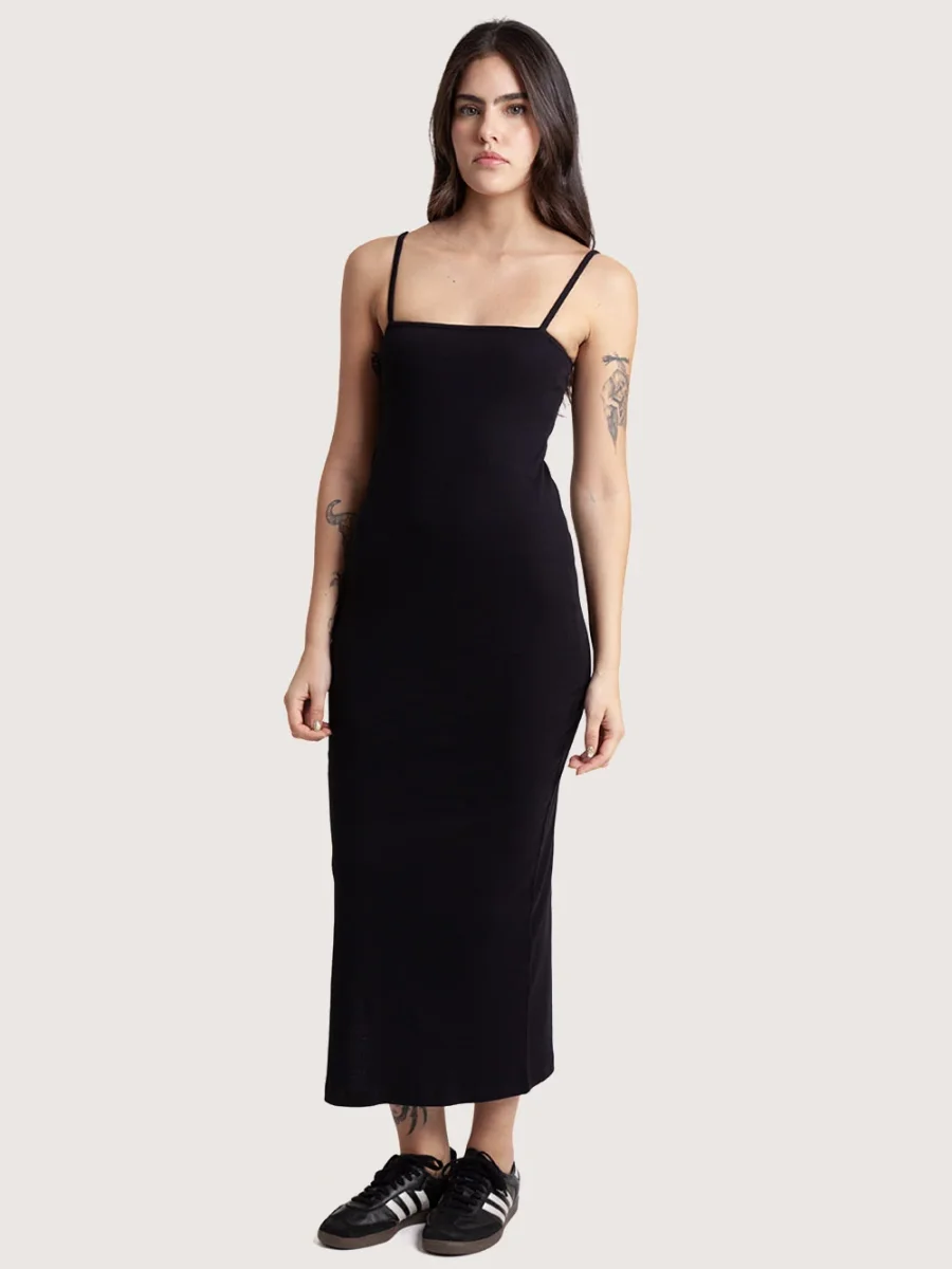 Vestido Midi Tube Preto Hang Loose Line - Image 2