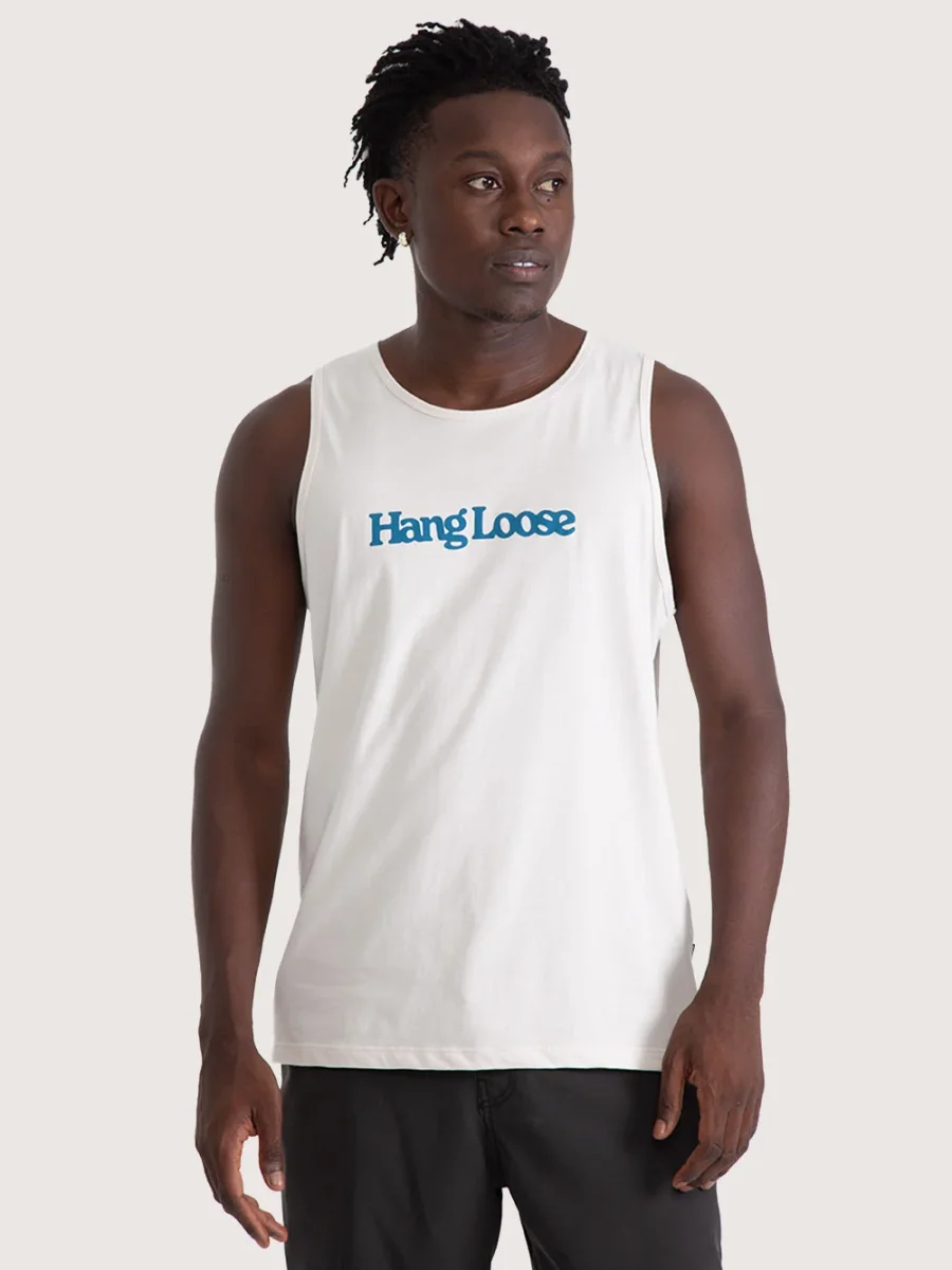 Regata Typo Masculina Hang Loose Off White - Image 2