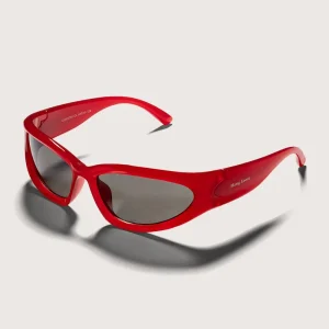 Óculos de Sol Esportivo Vermelho Hang Loose Grunge