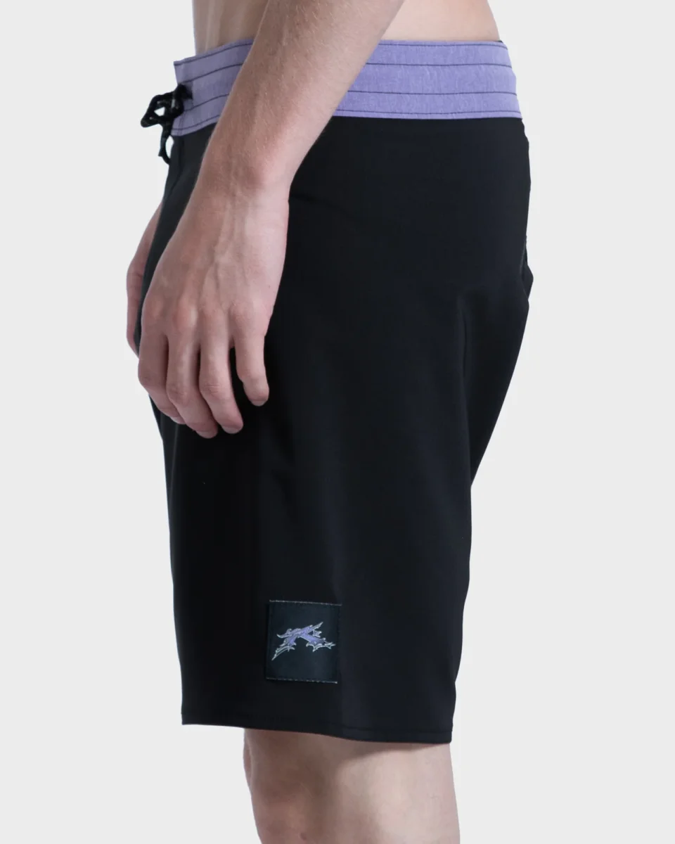 Boardshort Rusty Gothic 18" Preto - Image 4