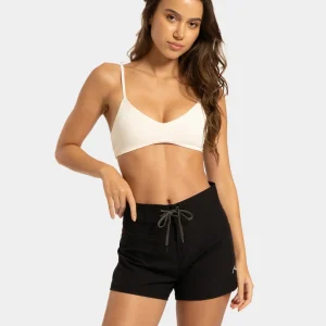 Boardshorts Feminino Rusty Logo Preto