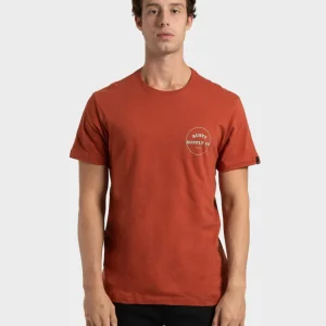 Camiseta Rusty Supply Vermelho