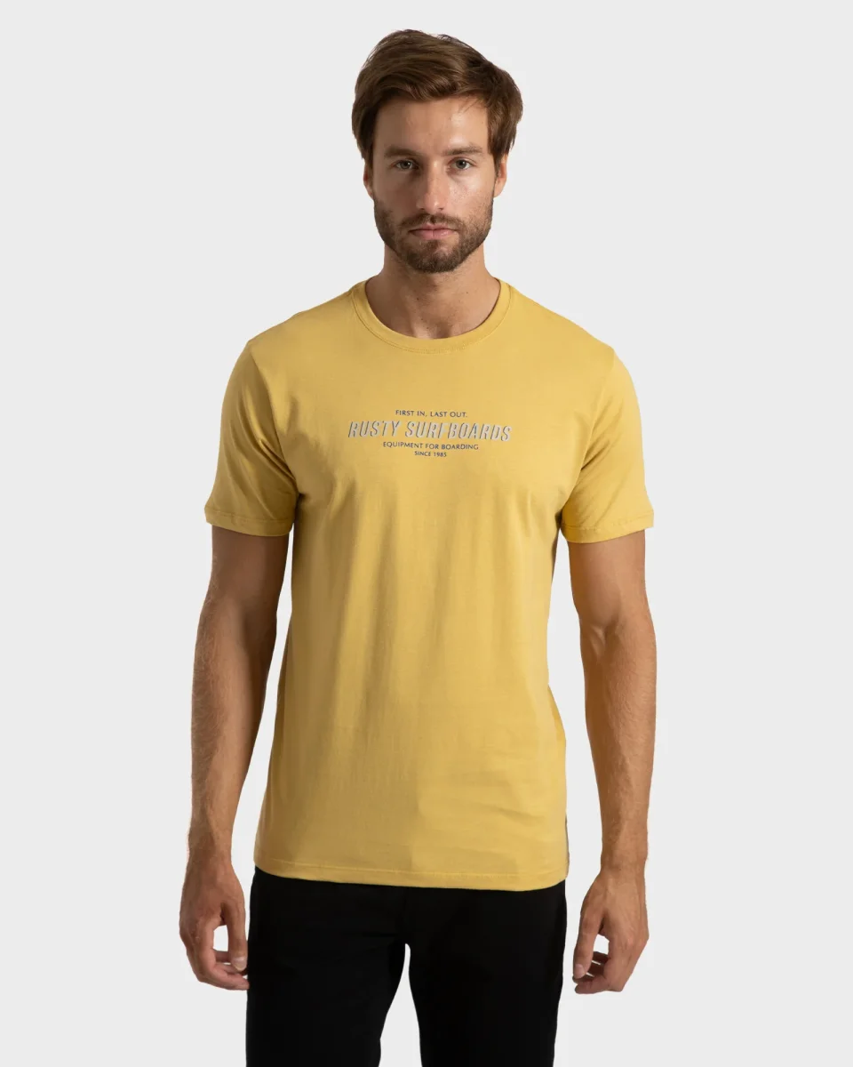 Camiseta Rusty Worldwide Amarelo - Image 2