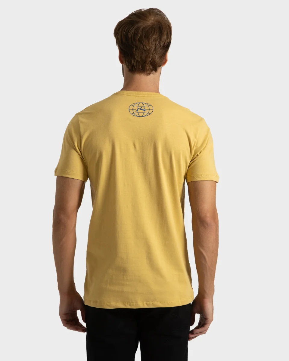 Camiseta Rusty Worldwide Amarelo - Image 4