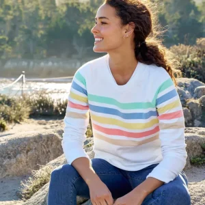 Camiseta Feminina Peaks Island, Listrada