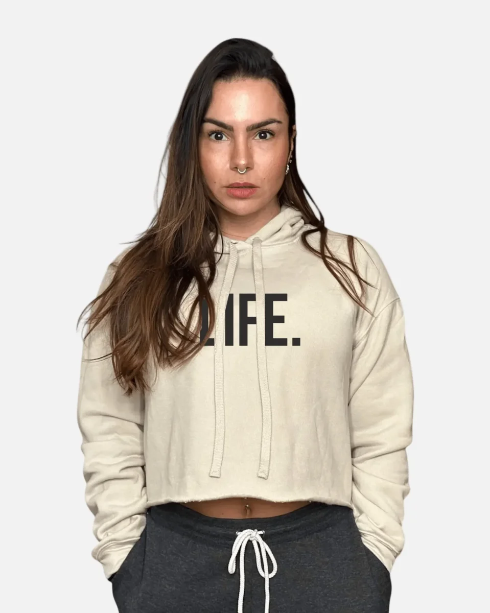 Crop Hoodie Move Easy - LIFE. - Image 2