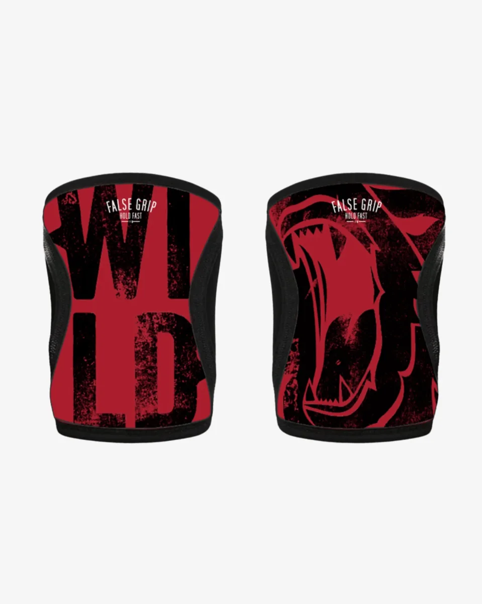 Joelheiras Wild Bear | Black/Red - Image 2