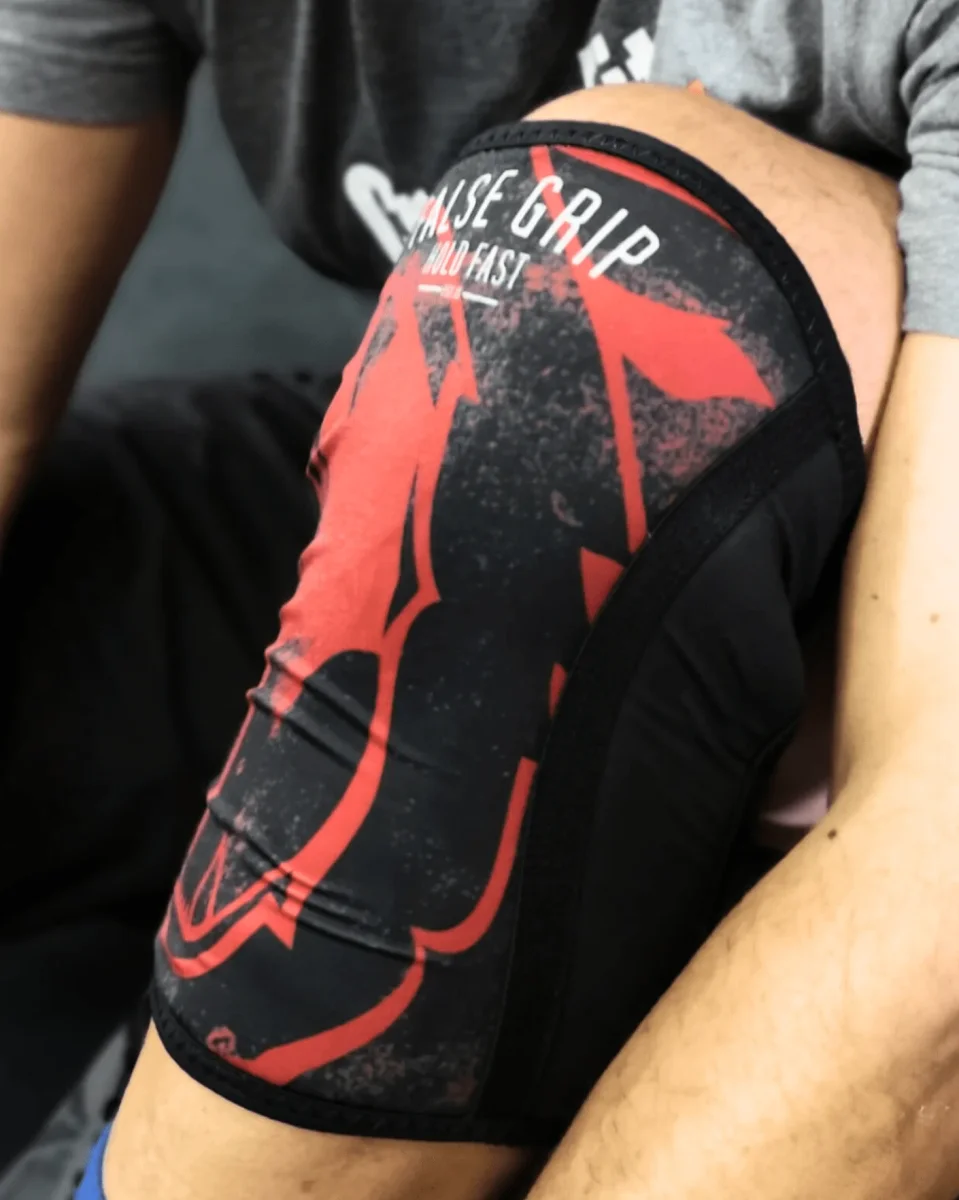 Joelheiras Wild Bear | Black/Red - Image 3