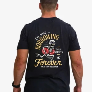 T-Shirt Forever Gains - Unissexo