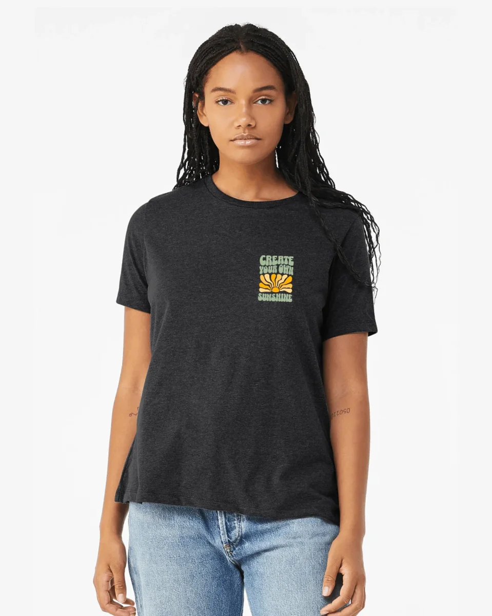 T-Shirt Sunshine Vibes – Feminino - Image 4